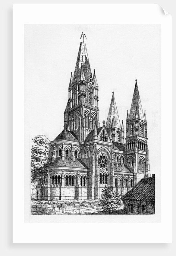 Cork Cathedral by Irish School
