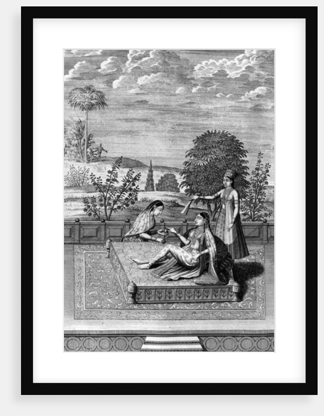 Mumtaz Mahal, the wife of Shah Jahan by Dutch School