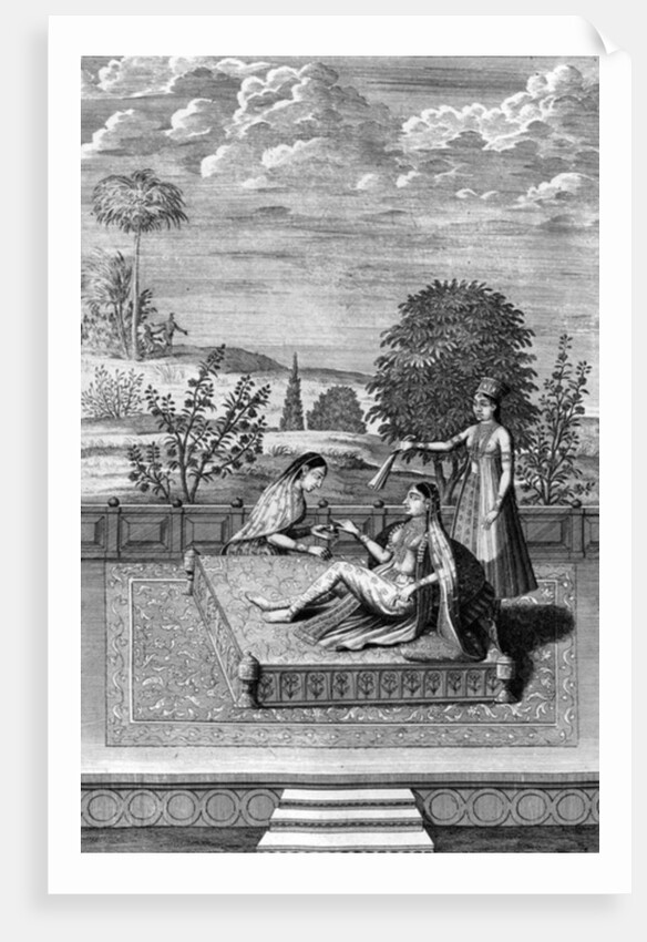 Mumtaz Mahal, the wife of Shah Jahan by Dutch School