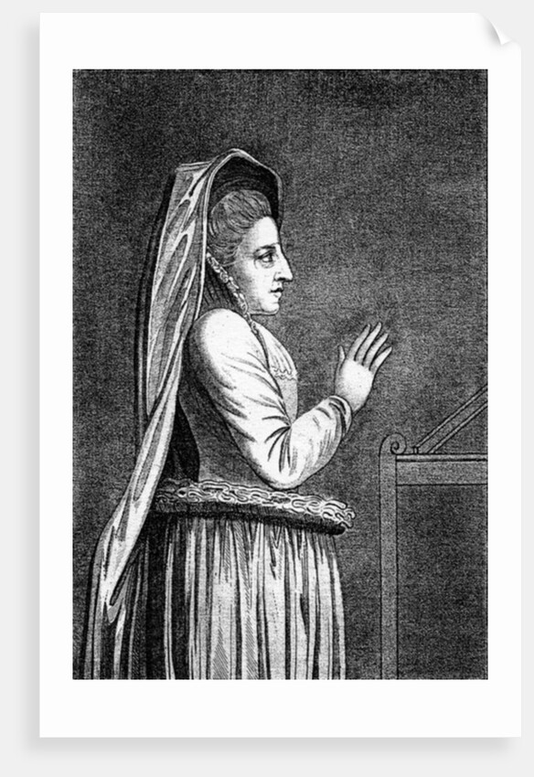 Lady Douglas by English School