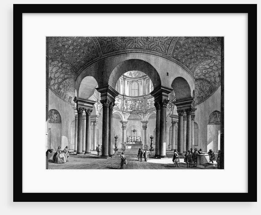 The Interior of Santa Costanza by Giovanni Battista Piranesi