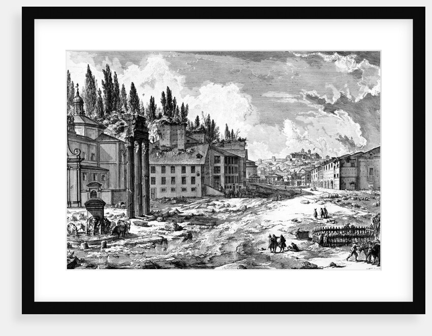 View of the Roman Forum by Giovanni Battista Piranesi