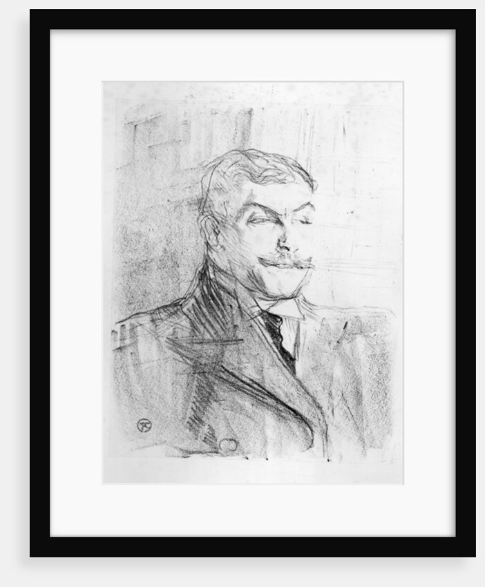 Lucien Guitry, 1898 by Henri de Toulouse-Lautrec