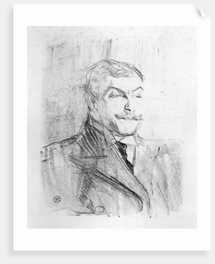 Lucien Guitry, 1898 by Henri de Toulouse-Lautrec