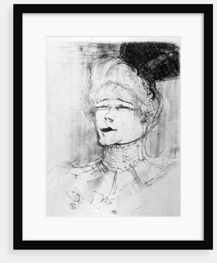 Jeanne Granier, 1898 by Henri de Toulouse-Lautrec