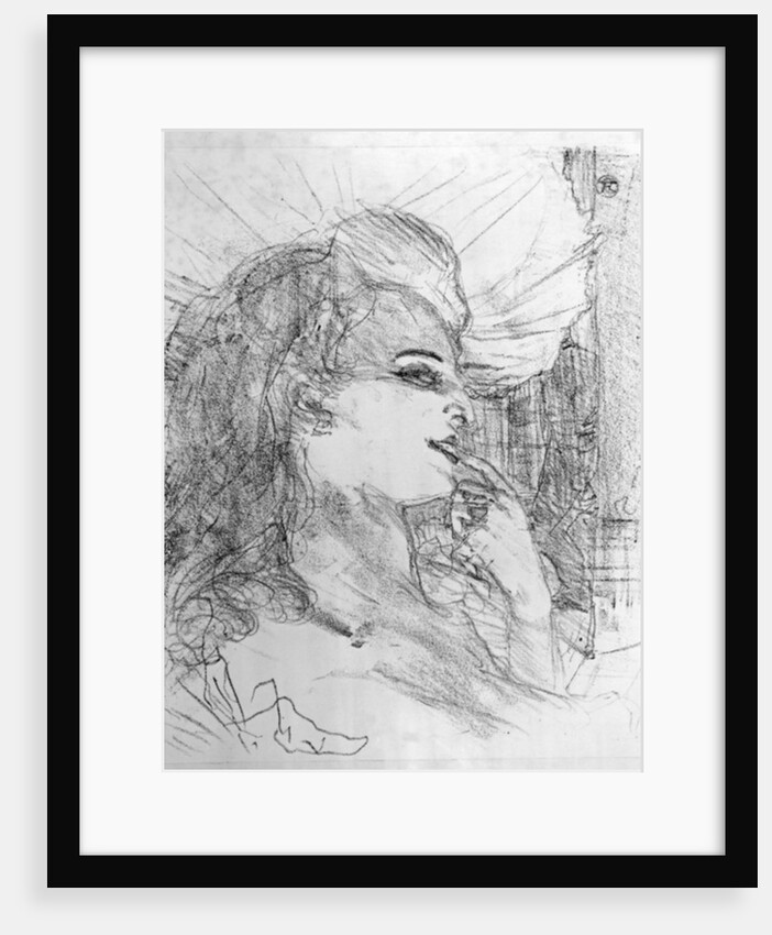 Anna Held, 1898 by Henri de Toulouse-Lautrec