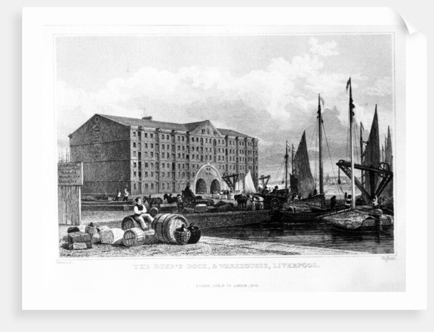 The Duke's Dock & Warehouses, Liverpool by John Harwood