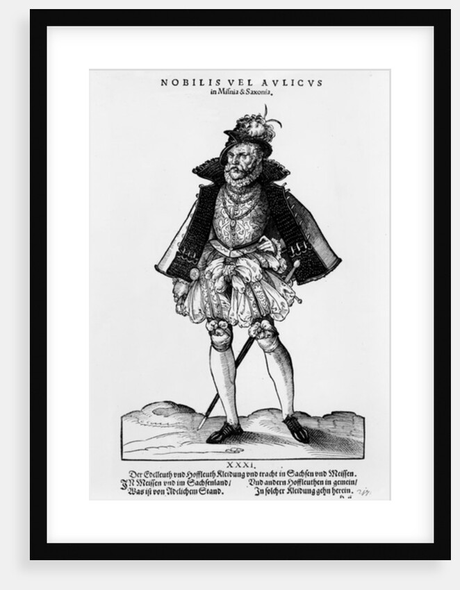 A Nobleman from Misnia & Saxonia by Hans Weigel