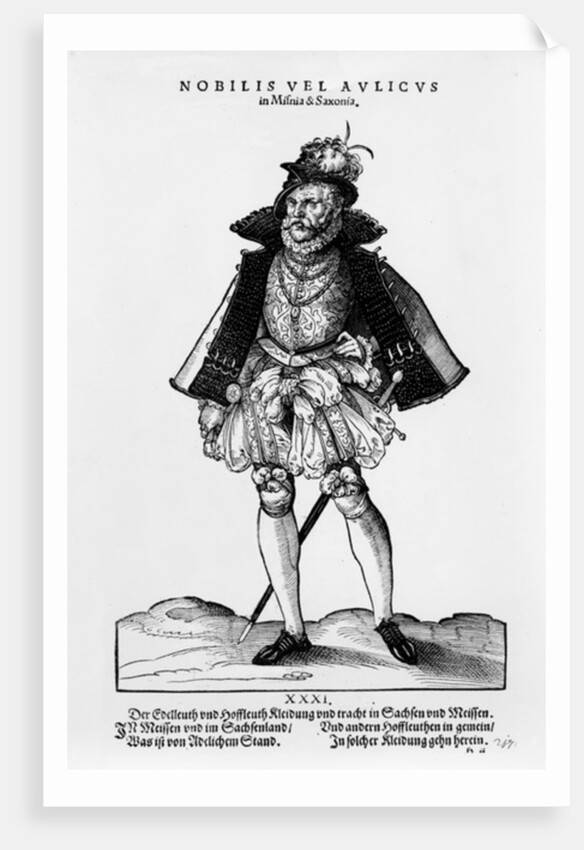 A Nobleman from Misnia & Saxonia by Hans Weigel