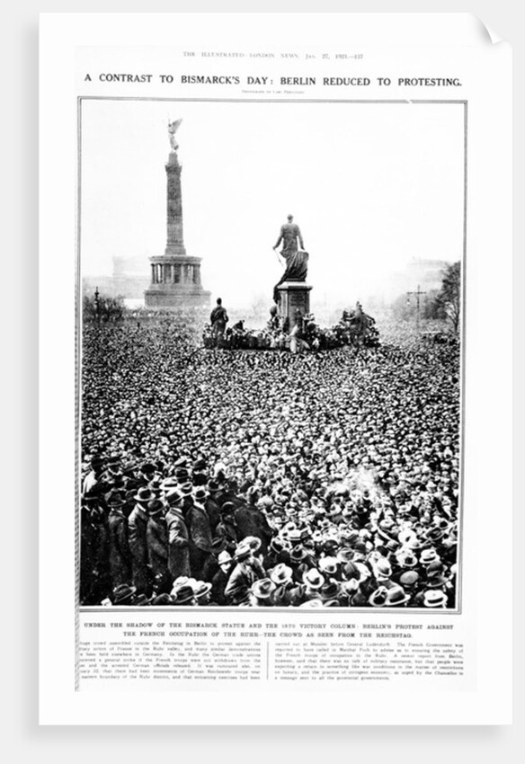 Berlin reduced to Protesting by German Photographer