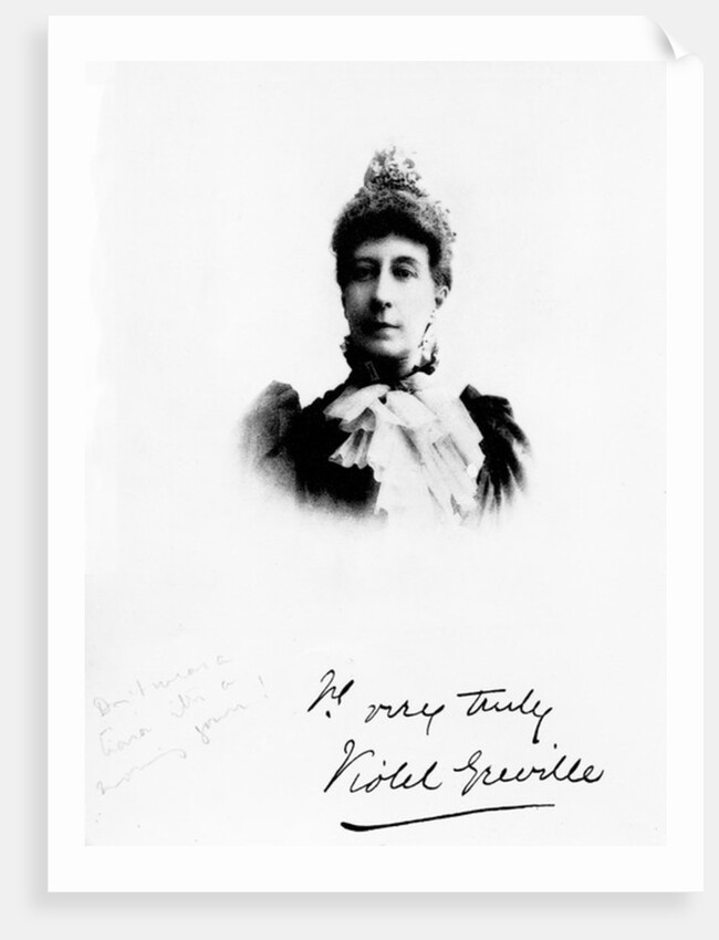 Lady Violet Greville by English Photographer
