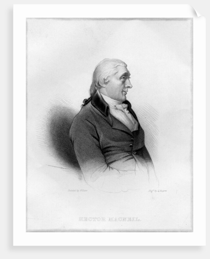 Hector Macneill, engraved by John Rogers by (after) English School