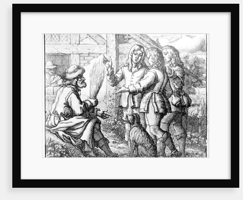 The Old Man and his Sons by Francis Barlow