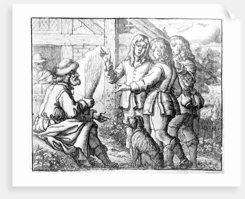 The Old Man and his Sons by Francis Barlow