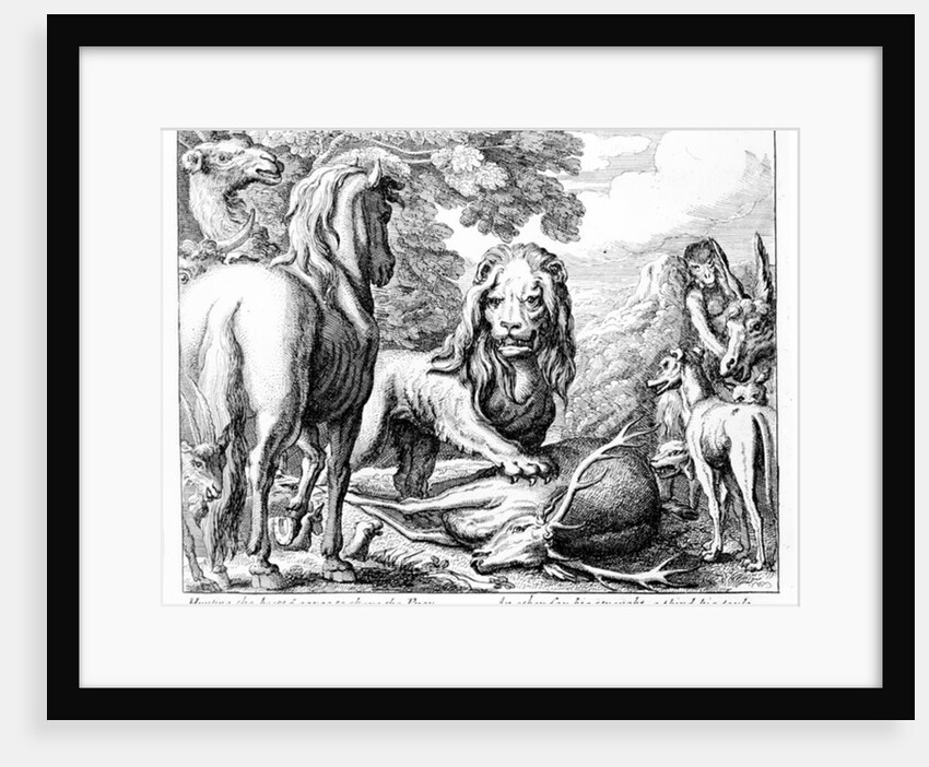 The Lion's Share by Francis Barlow