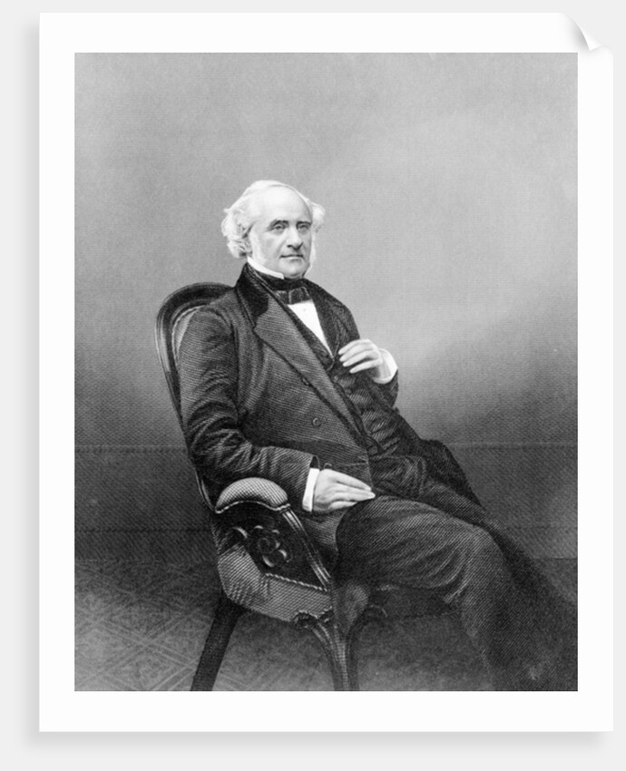 George Peabody by (after) English photographer