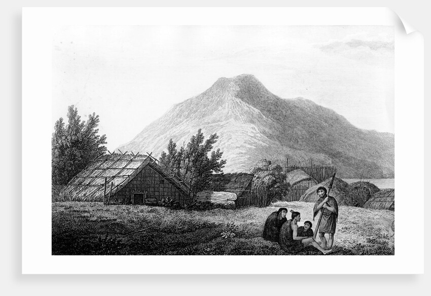 The Inside of a Hippah in New Zealand by John Webber