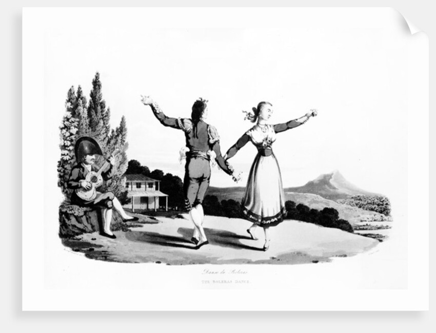The Boleras Dance by Rev. William (after) Bradford