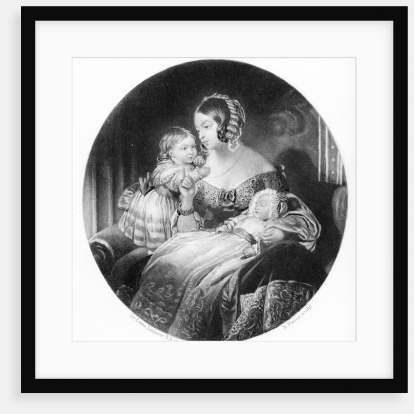 The Queen, The Princess Royal and The Prince of Wales by Edwin Landseer