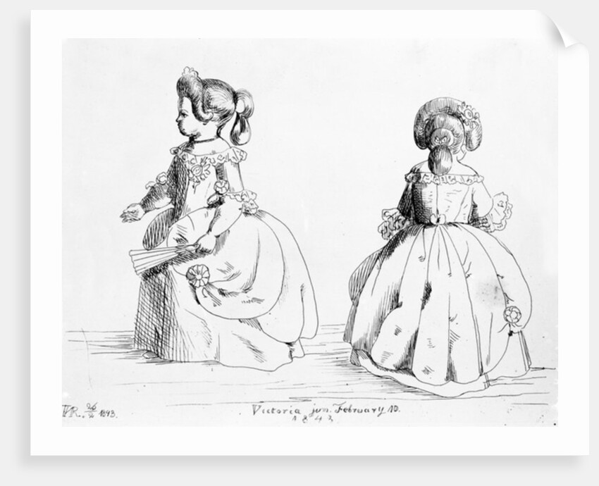 Victoria, The Princess Royal, 1843 by Victoria Queen