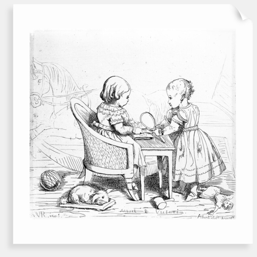 Albert, Prince of Wales and Victoria, The Princess Royal by Victoria Queen