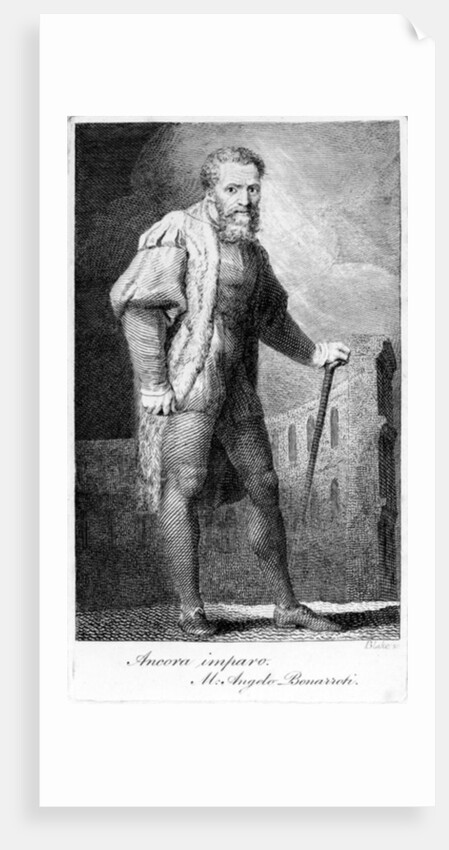 Ancora imparo by Michelangelo (after) Buonarroti