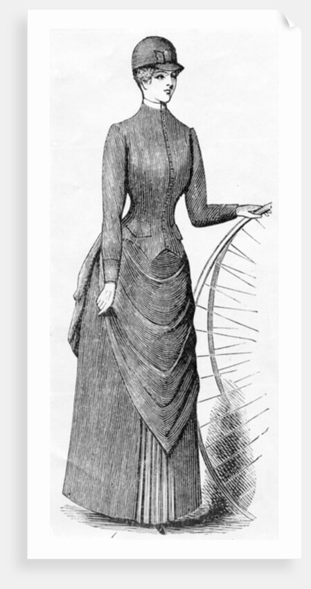 Ladies' Bicycling Habit, c.1880-1900 by English School