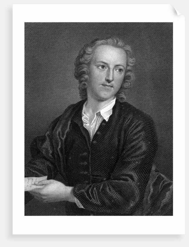 Portrait of Thomas Gray by John Giles Eccardt