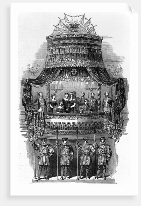 Her Majesty's State visit to the Royal Italian Opera, Covent Garden, 1848 by English School