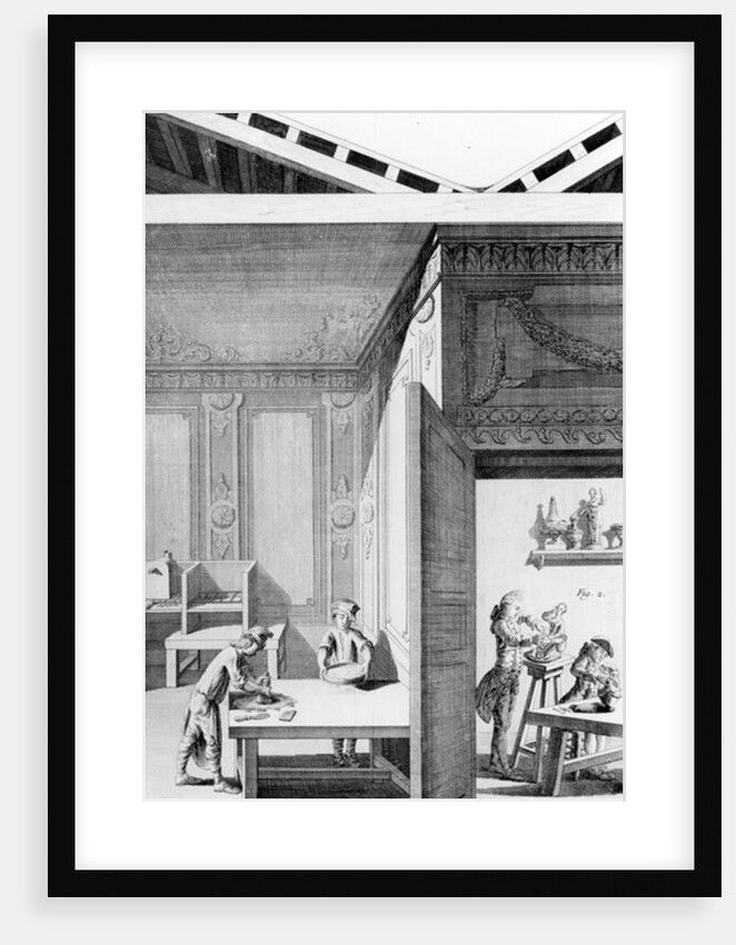 l'Art de Porcelain, 1771 by French School
