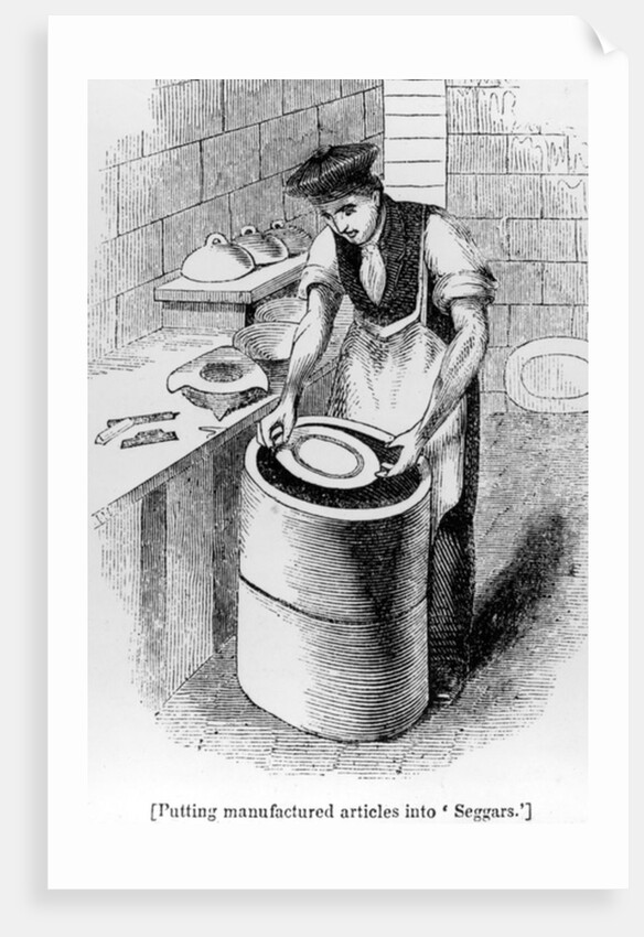 Illustration from Knight's 'Pictorial Gallery of Arts', c.1850 by English School