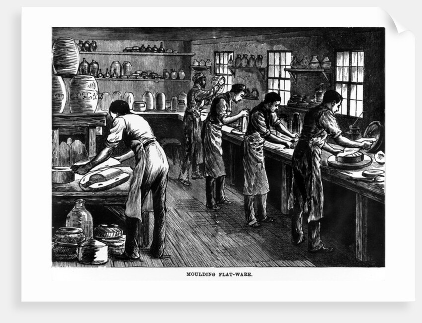 Moulding Flatware, 19th Century by English School