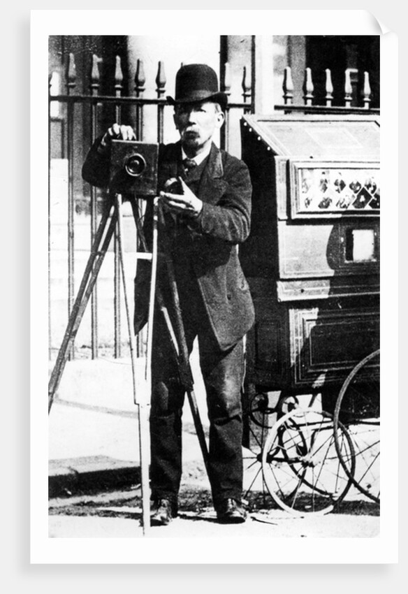 A traveling photographer, 19th Century by English Photographer