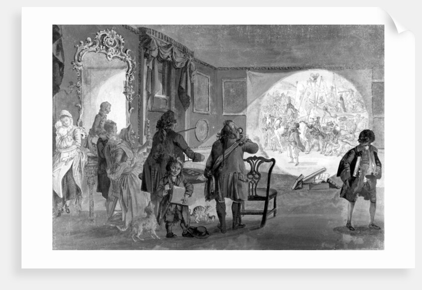 The Magic Lantern, 1730-1809 by Paul Sandby