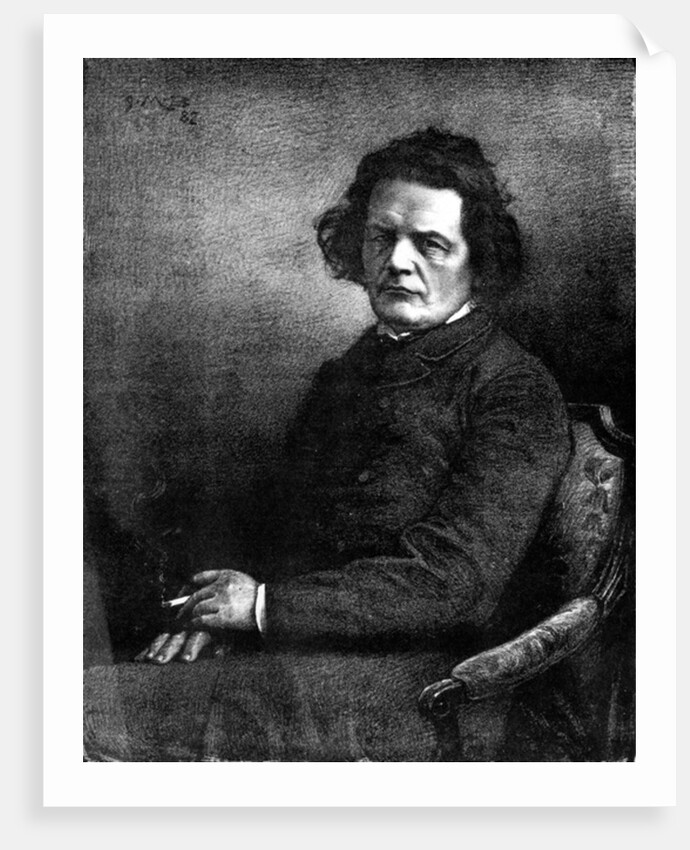 Anton Rubinstein, 19th Century by School Russian