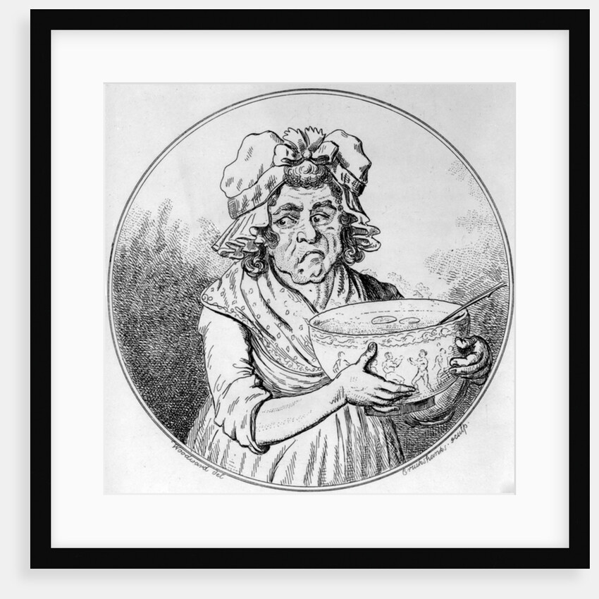 Illustration, by George Moutard Woodward by English School