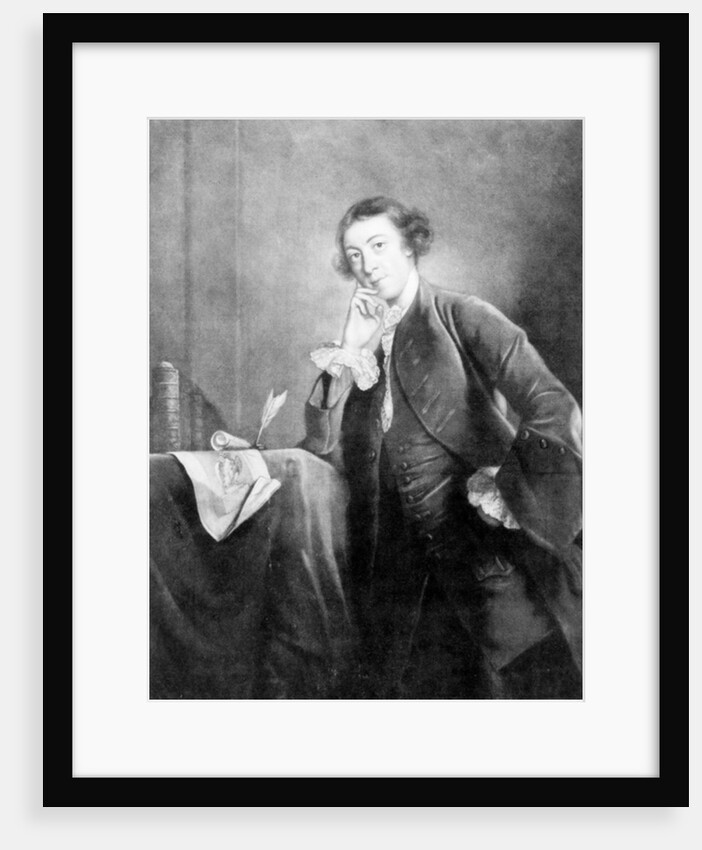 Horace Walpole, by James McArdel after a portrait by Joshua Reynolds, 18th Century by Joshua Reynolds
