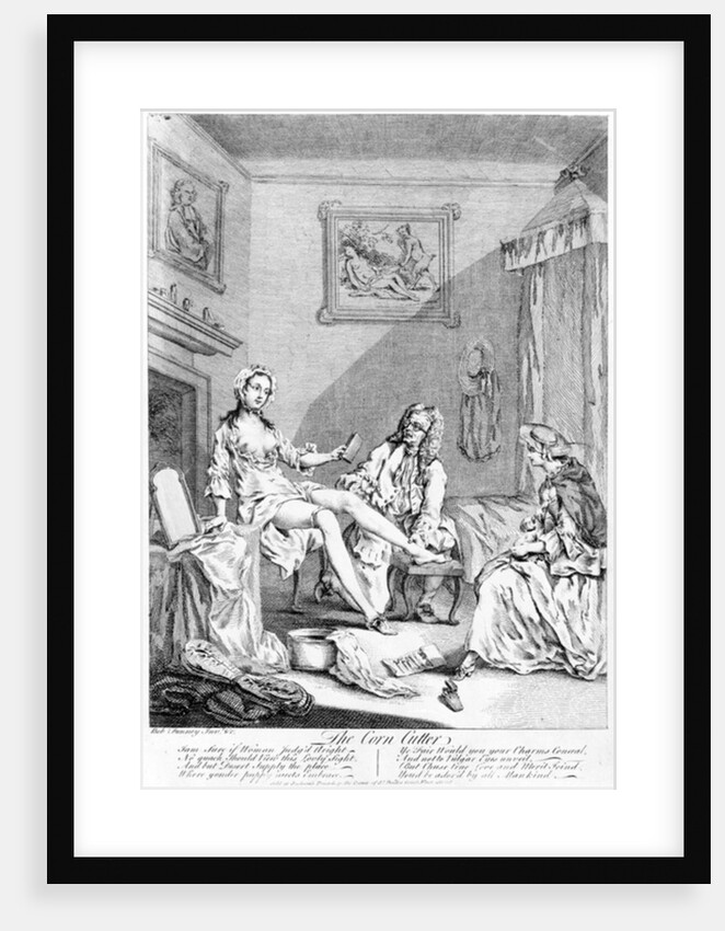 The Corn Cutter by Bob Funney, 1735-1765 by English School