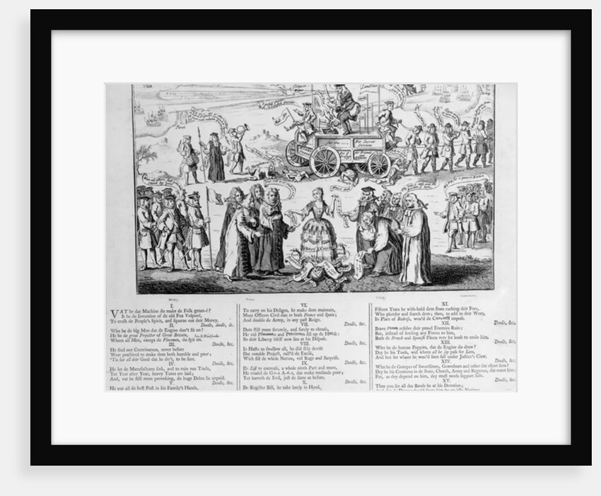 The Grounds, 1741 by English School