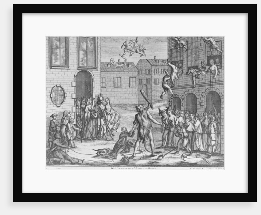 Hei! Degeror O! I am undone! Circa 1724 by English School