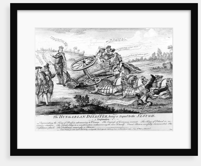 The Hungarian Disaster, being a sequel to the Slough, 1757 by English School