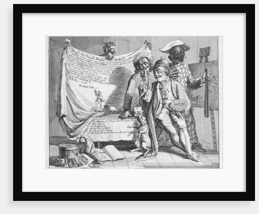 A new Dunciad done with a view of fixing ye fluctuating ideas of taste without preface or introduction, 1753 by Paul Sandby