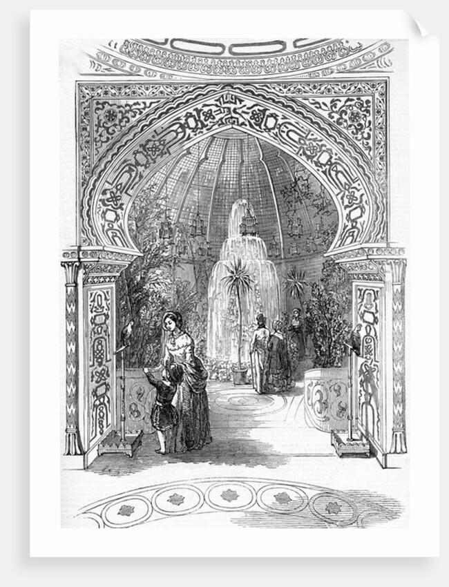 Reopening of the Colosseum, Regent's Park: The Conservatory, 1845 by English School