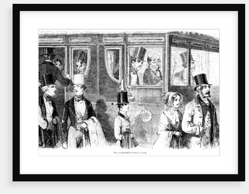 Epson Races 1847: The Railway - First Class by English School