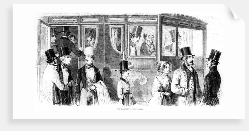 Epson Races 1847: The Railway - First Class by English School