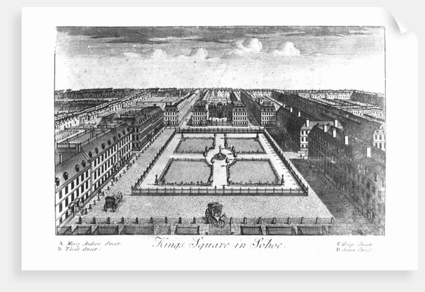 Kings Square Soho, 1720-30 by Haynes King