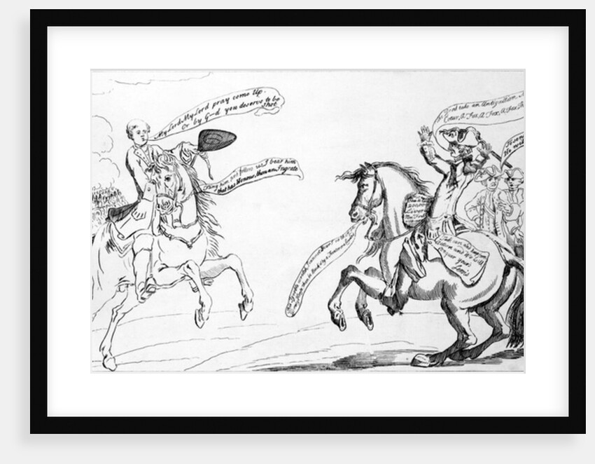 The Pompadour General, c.1759 by George Bickham