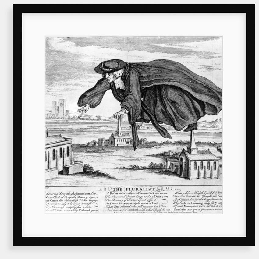 The Pluralist, c.1744 by Nathaniel Parr