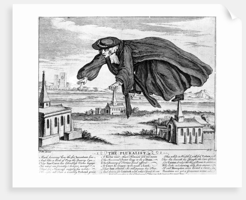 The Pluralist, c.1744 by Nathaniel Parr