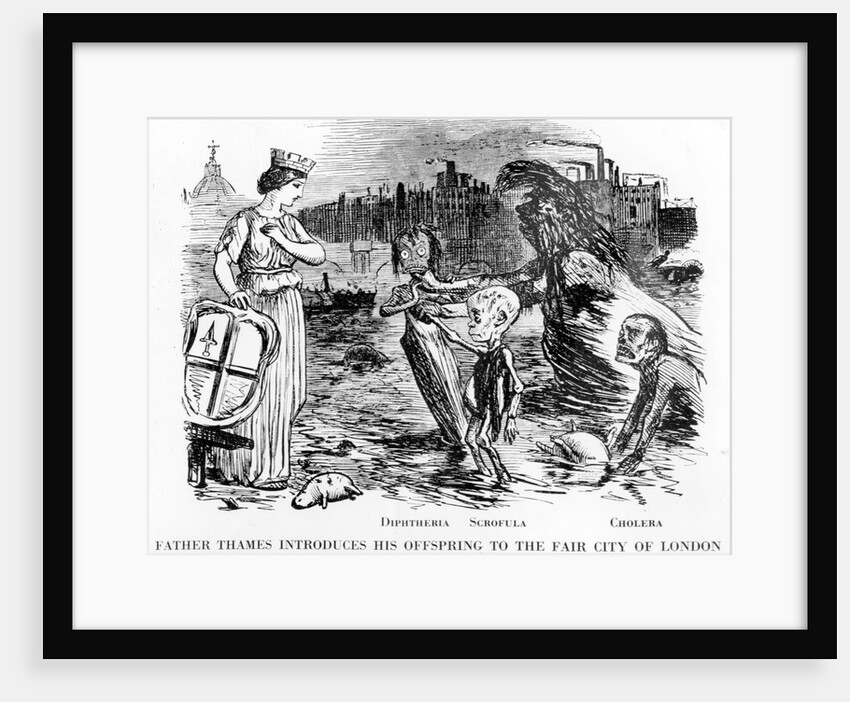 Father Thames Introducing his Offspring to the Fair City of London by School English